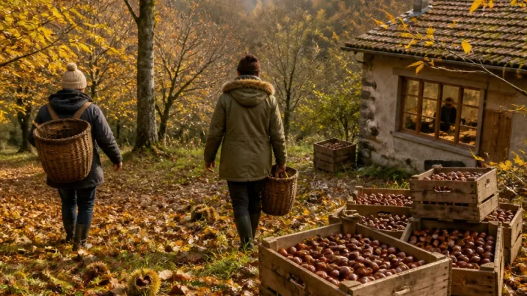 Marradi: la sagra del Marron Buono si conclude, ma la raccolta e la lavorazione continuano