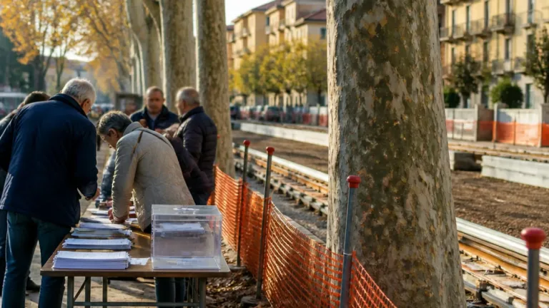 Tramvia a Campo di Marte: i comitati superano quota 5.000 firme contro il taglio degli alberi