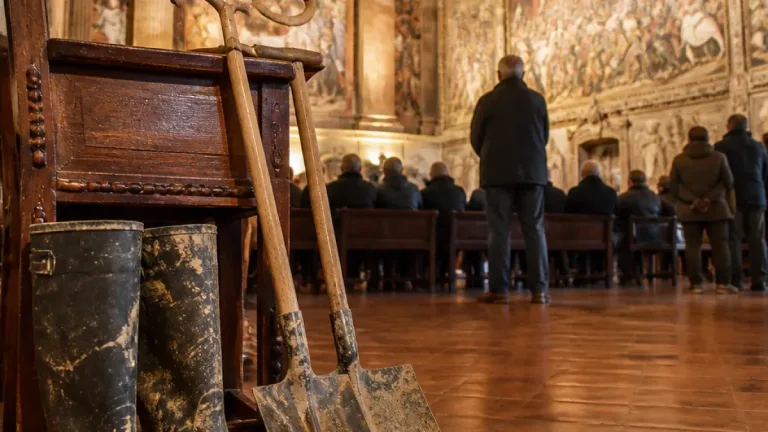 Palazzo Vecchio accoglie gli «Angeli del fango» per il sessantesimo anniversario dell'alluvione