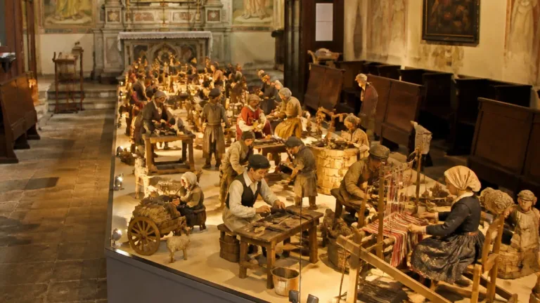 A Sant'Agata il presepe meccanico del Mugello: settanta figure per la memoria della vita rurale