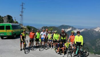 Dai Lettori: “Noi, dodici, in bici percorrendo 105 km fino al Lido di Camaiore”